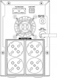 ДБЖ Hikvision DS-UPS2000/GER 1200Вт/2000ВА (314001188) - зображення 3