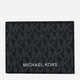 Набір (гаманець + картхолдер) чоловічий зі штучної шкіри Michael Kors 859893301 Чорний (1162810876) - зображення 5