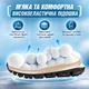 Мужские спортивные кроссовки на каждый день со стальным носком (44 размер, черные) - изображение 5
