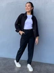 Куртка-рубашка демисезонная женская Uniqlo 285902771 2XL Черная (1162800554) - изображение 2