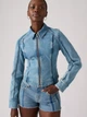 Джинсовая куртка женская Levi`s 194190807 M Голубая (1162786811) - изображение 3