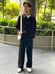 Куртка-рубашка демисезонная женская Uniqlo 285902771 2XL Черная (1162800554) - изображение 9