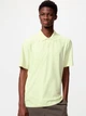Поло длинное мужское Uniqlo 492675121 L Желтое (1162809065) - изображение 1
