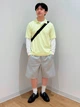Поло длинное мужское Uniqlo 492675121 L Желтое (1162809065) - изображение 3