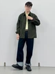 Поло длинное мужское Uniqlo 492675121 L Желтое (1162809065) - изображение 8