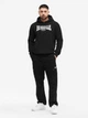 Худі флісовий чоловічий Lonsdale BICKINGTON 117923-1500 (L) Black/White (4070376013016) - изображение 2