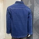 Куртка Wrangler мужская джинсовая теплая накладные карманы XL синяя - изображение 4