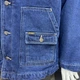 Куртка Wrangler мужская джинсовая теплая накладные карманы XL синяя - изображение 8
