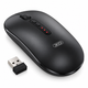 Бездротова мишка XO M13 Black, Bluetooth + 2.4 ГГц, 1600 DPI, безшумний клік, акумулятор 300 мА·год - изображение 1