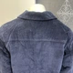Куртка Wrangler чоловіча вельветова утеплена накладні кишені XL синя - зображення 6