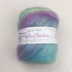 Пряжа Fantasy Rainbow AVANTI YARN для в'язання ткацтва меринос із альпакою вовна 100г 330м Неоновий мікс Колір блакитно-фісташковий (10310101) - изображение 1