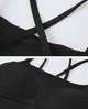 Женский спортивный топ бра Nordvik Luxe-Support Черный M - изображение 4