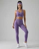Жіночі моделюючі легінси Nordvik Stone Sculpt Leggings Фіолетовий L - зображення 2