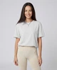 Жіноча базова футболка Nordvik Essential Regular Fit Білий M - зображення 5