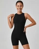 Женский компрессионный комбинезон Nordvik Sculpt-X Pro Черный M - изображение 1