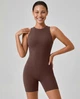 Женский компрессионный комбинезон Nordvik Sculpt-X Pro Коричневый M - изображение 1