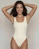 Женское компрессионное боди Nordvik Sculpt-Body Halter-Neck Бежевый XL - изображение 3