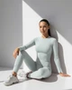 Женский спортивный лонгслив Nordvik Pro-Fit Dry Run Мятный XL - изображение 5