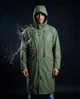 Мужской плащ дождевик Nordvik Urban Storm Зеленый One Size - изображение 6