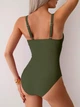 Купальник роздільний Mila Ricco Mirage Зелений 2XL - зображення 2