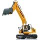 Екскаватор на радіокеруванні Liebherr R936 1:20 2,4GHz, жовтий, з грейфером та молотом Jamara 405112 - изображение 3