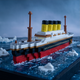 Конструктор игровой корабль Титаник 1044 деталей 32.7х11.5 х 4.3 см, игровая модель лайнер Titanic для детей и взрослых - изображение 5
