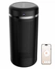 Керамічний вентилятор-обігрівач evoair Warmix 2200 Smart Black, Wi-Fi, додаток SmartLife, керамічний нагрів PTC, датчик руху, пульт , таймер на 8 годин, сенсорна панель, чорний. - зображення 1