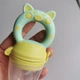 Ниблер силиконовый для первого прикорма желто-зеленый - изображение 2