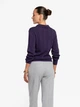 Поло жіноче Arber з довгим рукавом Polo Knit WFW1 WTR-245 XL фіолетовий (W10.35.49.633) - изображение 4