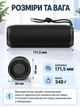 Беспроводная портативная колонка 10 Вт Bluetooth 5.3 с FM-радио USB и влагозащитой IPX4 для ванной и путешествий Черная (37261570) - изображение 3