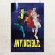 Постер Невразливий, Invincible, декор кімнати підлітка, вільтруміт, Омнімен, A2 60×40 см (id7354) - зображення 1