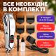 Машинка для стрижки животных Профессиональная бесшумная машинка для стрижки собак или кошек Беспроводной триммер для животных Машинка для груминга Kayfovo B8 - изображение 5