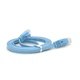 Патч-корд литой плоский Weepda YG009 UTP, RJ-45, Cat.6, 1,5 м, синий - изображение 2