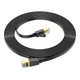 Патч-корд литой HOCO YG785 US07, FTP, RJ-45, Cat.6, 5,0 м, черный - изображение 1