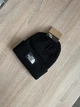 Зимняя мужская шапка The North Face TNF для зимы, теплая вязаная шапка Норт Фейс на зиму, универсальный размер One Size AGR-0 черный цвет - изображение 3