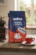 Кофе зерновой Lavazza Crema e Gusto Classico 1000 г средне темная обжарка смесь арабики робусты крепкий с горчинкой высоким содержанием кофеина - изображение 4