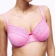 Бюстгальтер женский M&S Collection розовый plunge с формованной чашкой и кружевом 30E 65F (3228) - изображение 2