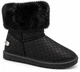 Угги для девочки с мехом и мерцающим эффектом Lulu MAIA LL150010T черный 34 - изображение 1