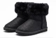 Угги для девочки с мехом и мерцающим эффектом Lulu MAIA LL150010T черный 35 - изображение 2