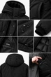 Жіноча Тепла Чорна Подовжена Зимова Куртка Парка Without Snowman 27 L/XL (8056711) - изображение 6