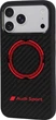 Etui plecki Audi RSQ Carbon Fiber Sport Red Circle MagSafe do Apple iPhone 18 Pro Max/17 Pro Max Black (AUS-TPUPCMIP18PM-RSQ/D5-BK) - obraz 3