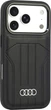 Etui plecki Audi Synthetic Leather Case MagSafe do Apple iPhone 18 Pro/17 Pro Black (AU-TPUPCMIP18P-Q5/D1-BK) - obraz 2