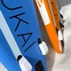 SUP-доска надувная AUKAI 320 см (10'6") с веслом, насосом и рюкзаком, оранжевая - изображение 6