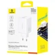 СЗУ Baseus EnerFill FE11 Fast Charger PD100W+QC3.0 (1USB-A/2C) (P101821) Moon White - зображення 4
