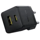 СЗУ Baseus Palm Fast Charger 30W (1USB-A/1C) (P1011160A) Cluster Black - зображення 2