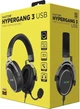 Навушники HATOR Hypergang 3 USB, Black, мікрофон (ENC), динаміки 53 мм (Hi-Res), віртуальний об'ємний звук 7.1, RGB підсвічування логотипу, 32 Ом, 112 дБ, USB Type-C (1.3 м) / USB Type-A (1 м) (ESH50) - изображение 9
