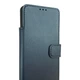 Чехол-книжка для ZTE Blade A76 синяя (натуральная кожа, защита камеры, подставка) - изображение 3