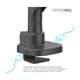 Крепление для монитора OfficePro MA851B Black - изображение 7