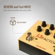 Педаль эффектов SONICAKE A Factory для акустической гитары, preamp, reverb, XLR, 9V - изображение 3