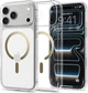 Etui plecki Spigen Ultra Hybrid MagSafe Case do Apple iPhone 18 Pro Max/17 Pro Max Transparent Gold (ACS12120) - obraz 1